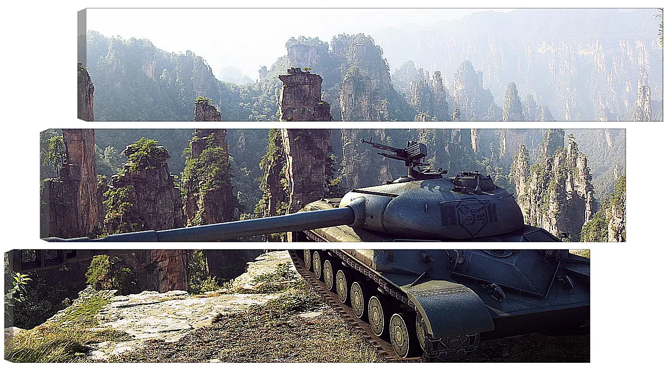 Модульная картина - World Of Tanks