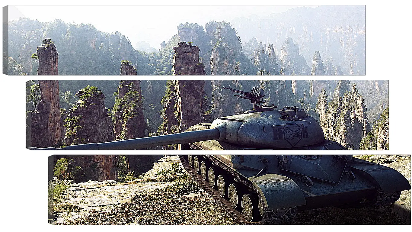 Модульная картина - World Of Tanks