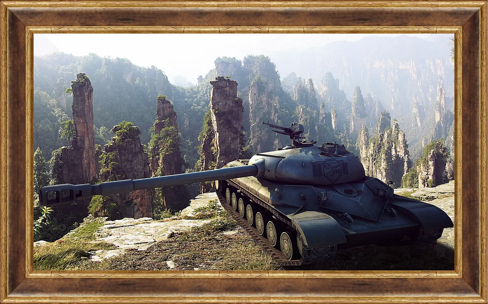 Картина в раме - World Of Tanks