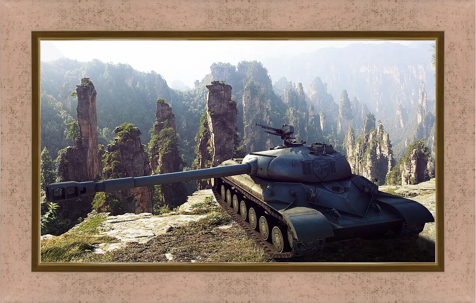 Картина в раме - World Of Tanks