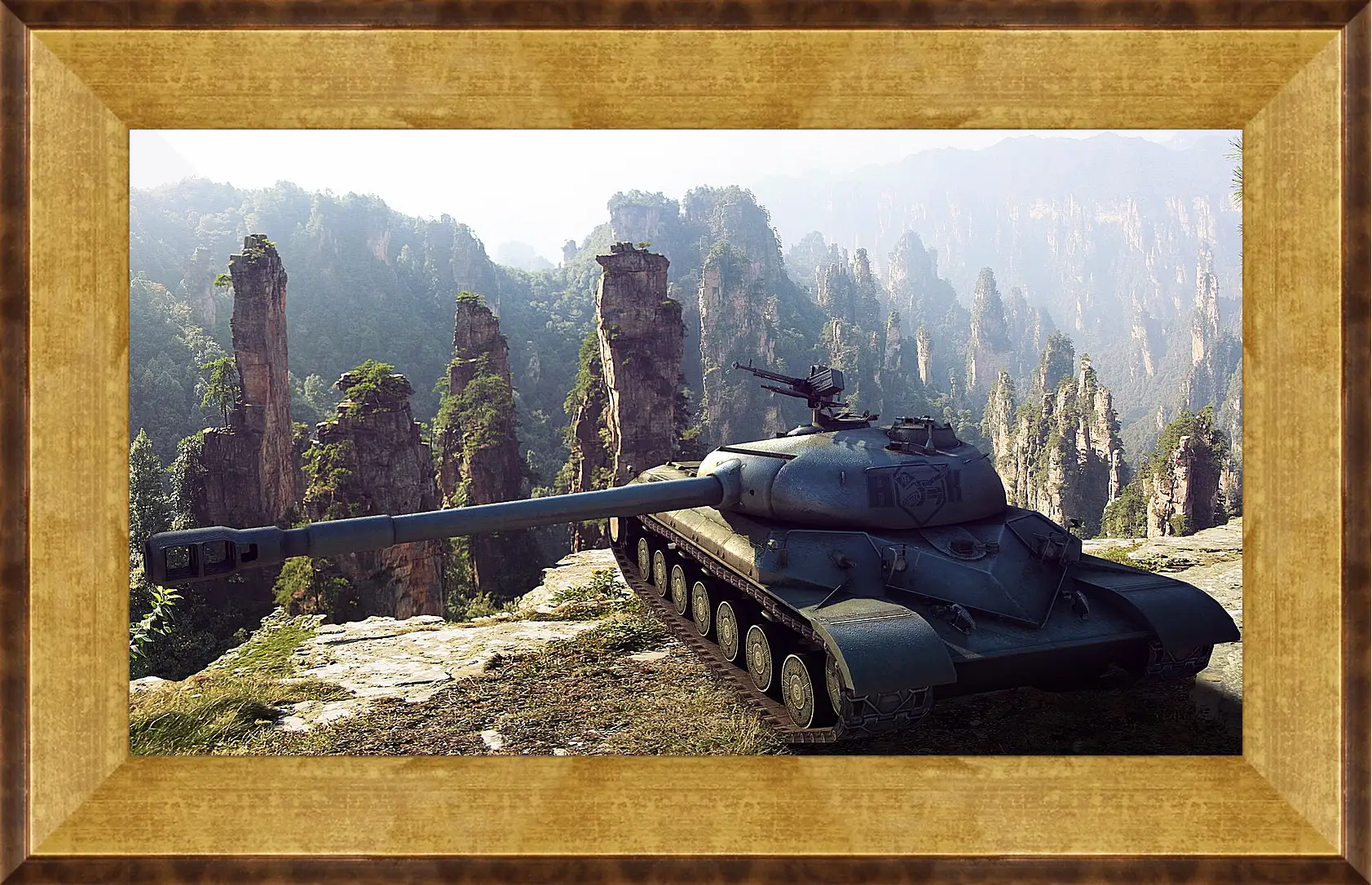 Картина в раме - World Of Tanks