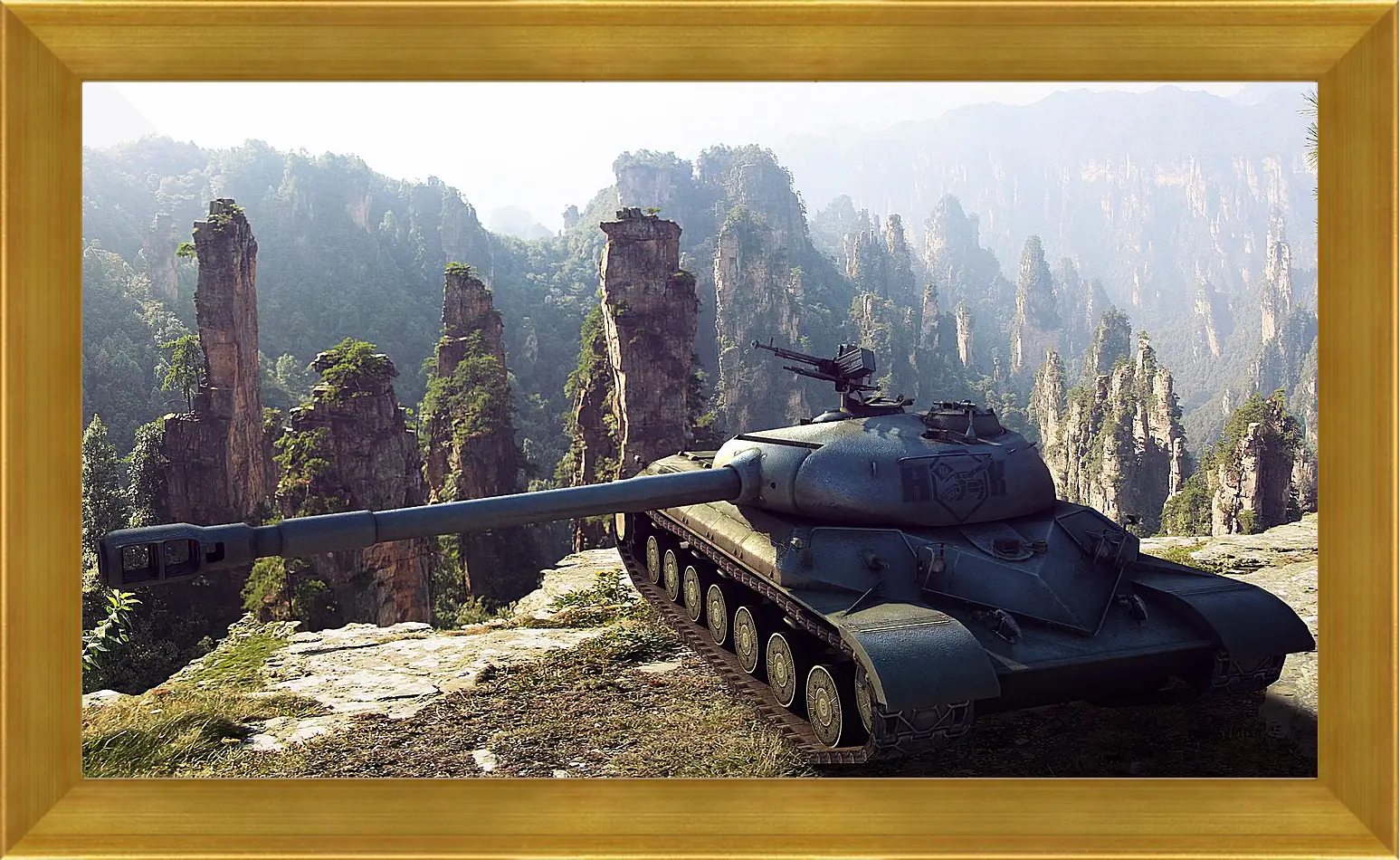 Картина в раме - World Of Tanks