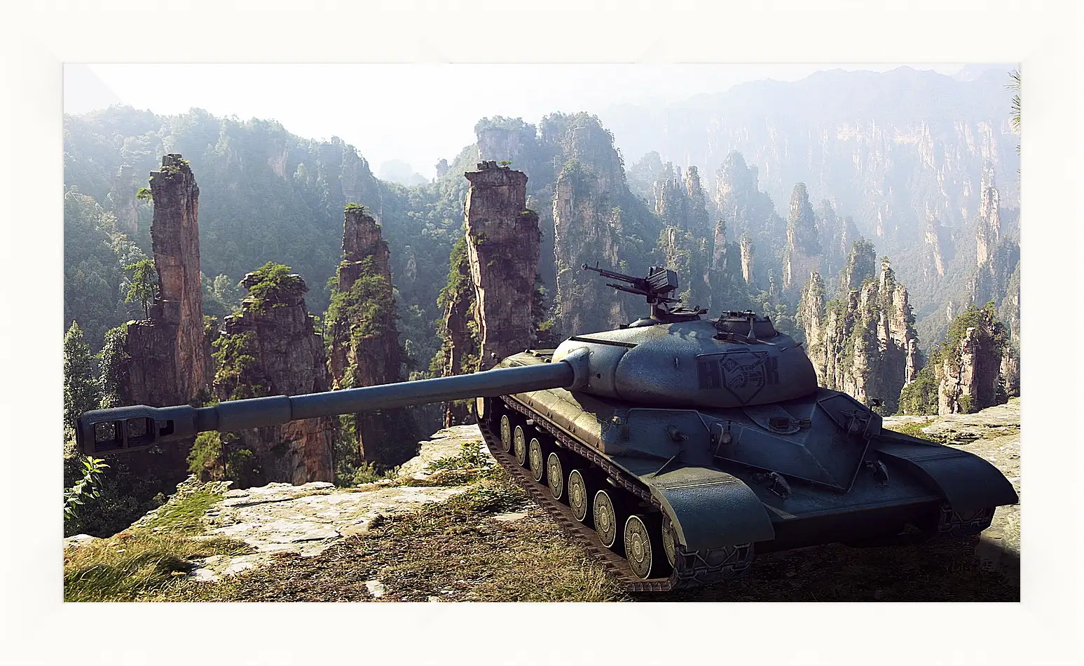 Картина в раме - World Of Tanks