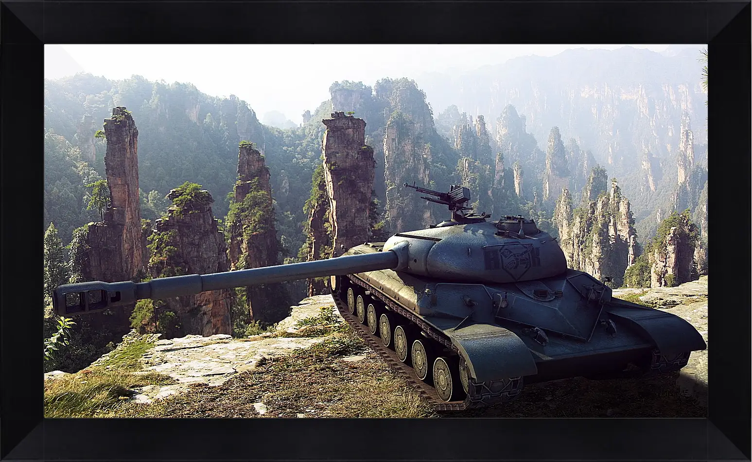 Картина в раме - World Of Tanks