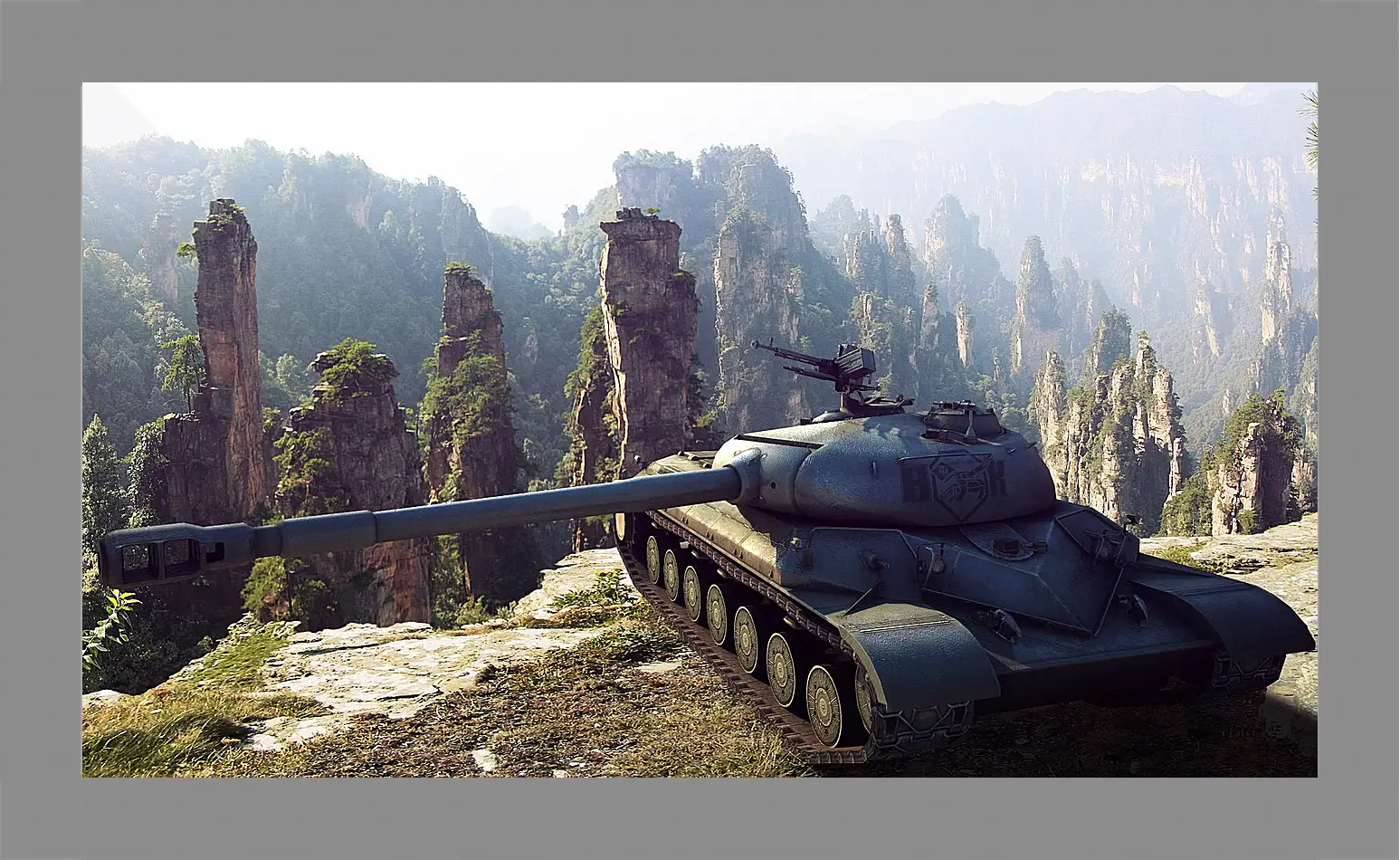 Картина в раме - World Of Tanks