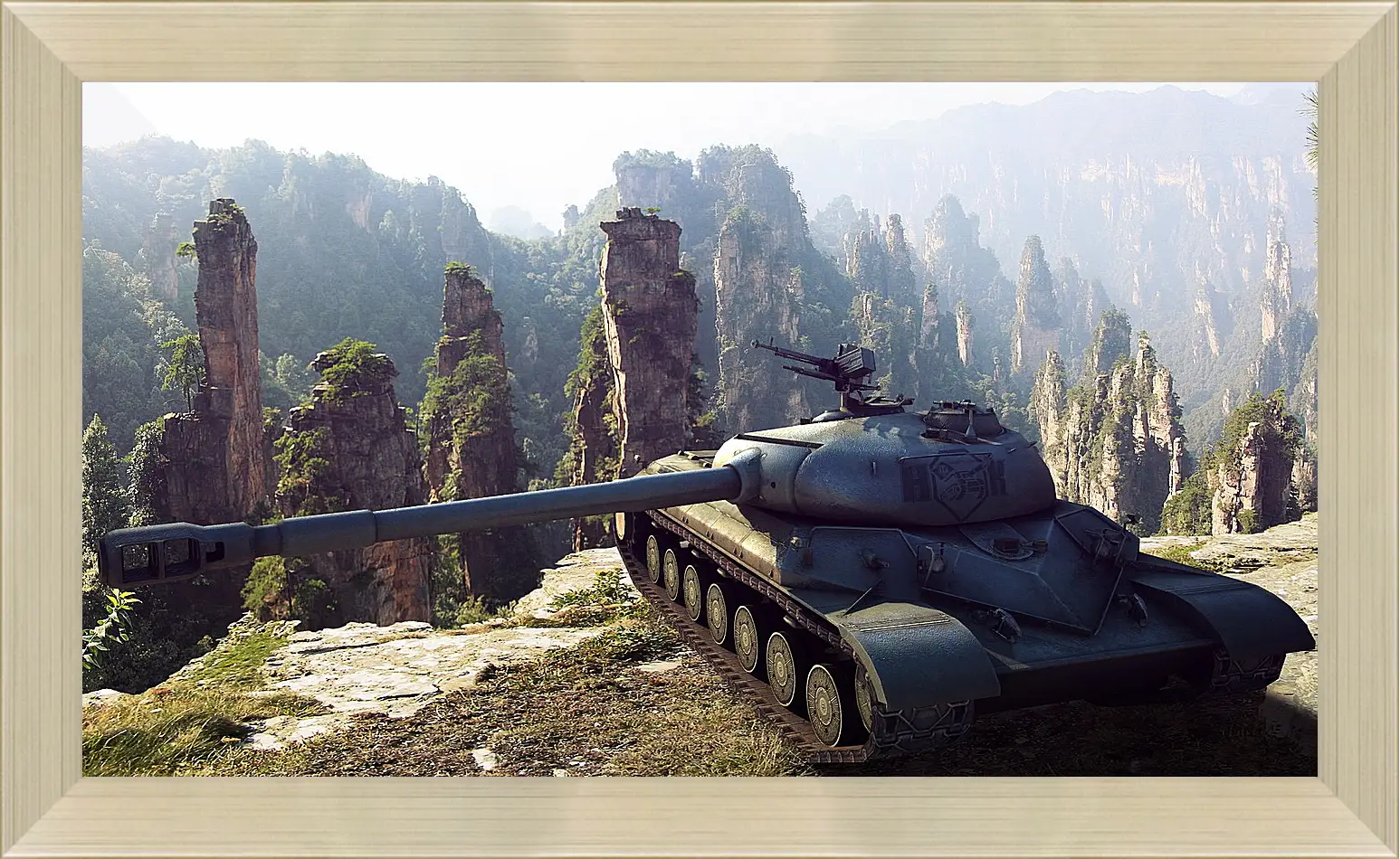 Картина в раме - World Of Tanks