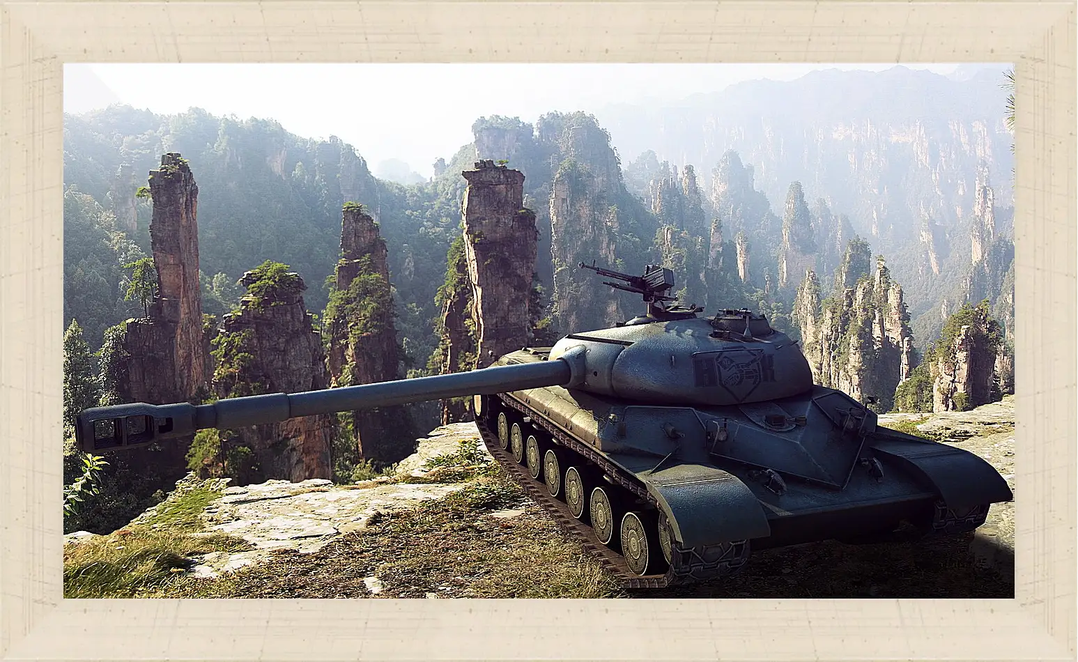 Картина в раме - World Of Tanks