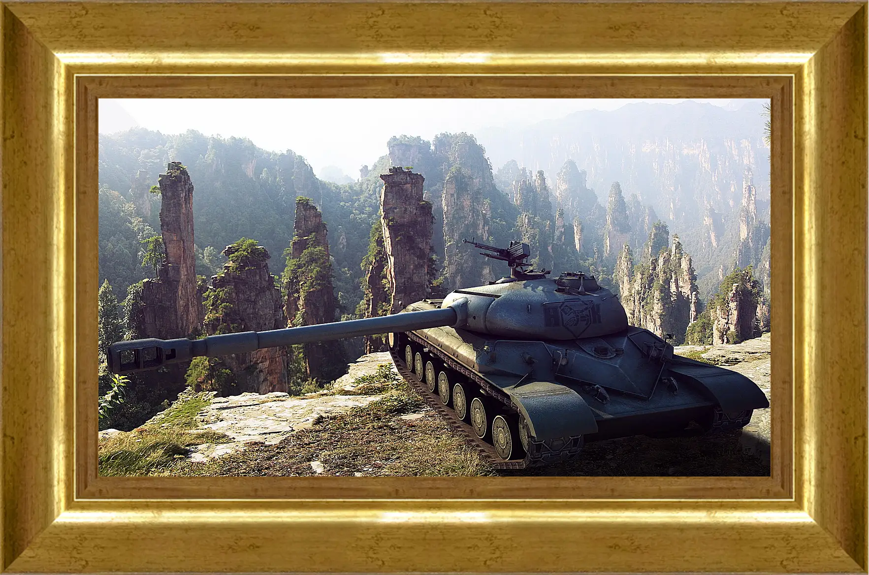 Картина в раме - World Of Tanks