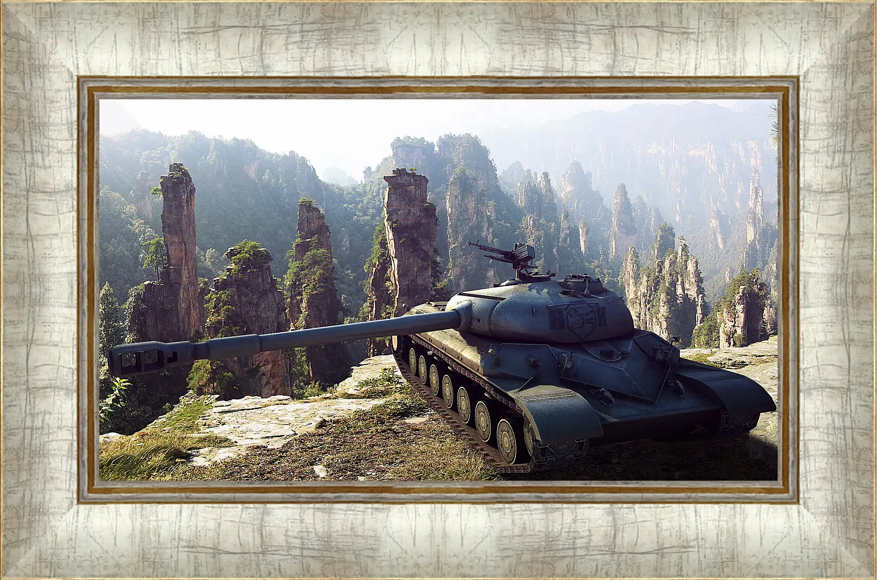 Картина в раме - World Of Tanks