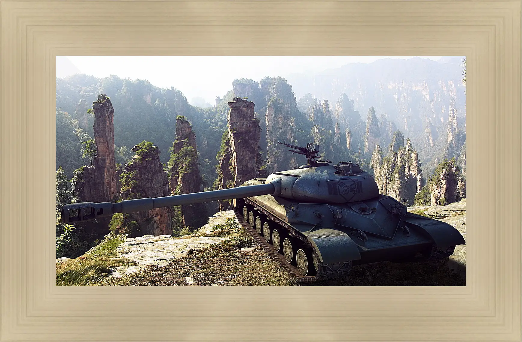 Картина в раме - World Of Tanks