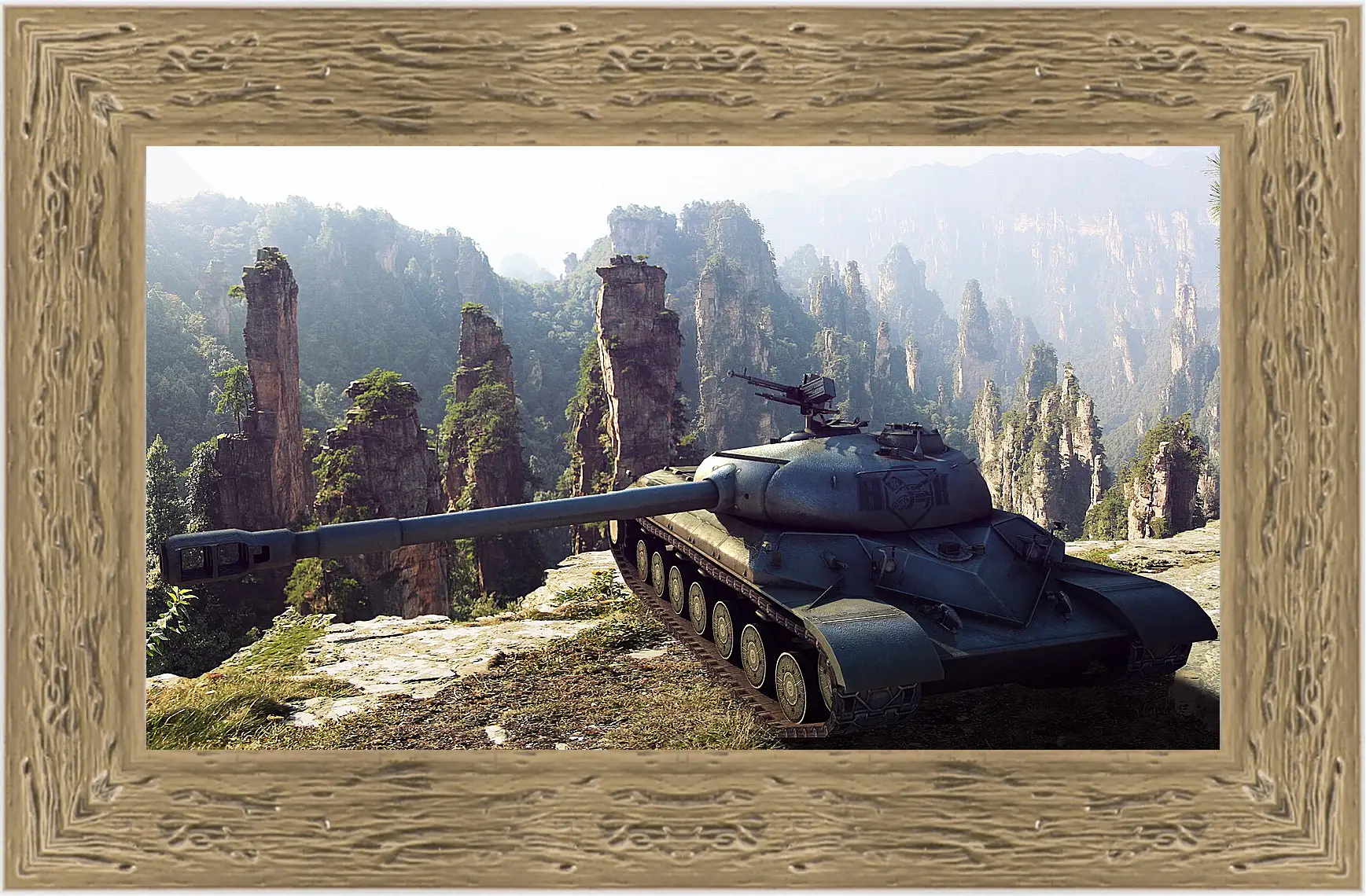 Картина в раме - World Of Tanks