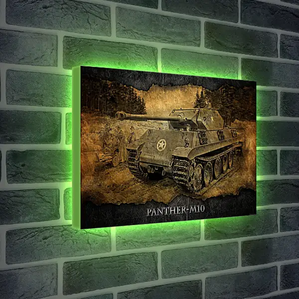 Лайтбокс световая панель - World Of Tanks