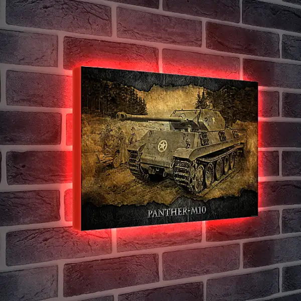 Лайтбокс световая панель - World Of Tanks