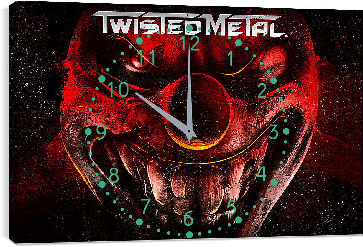 Часы картина - Twisted Metal
