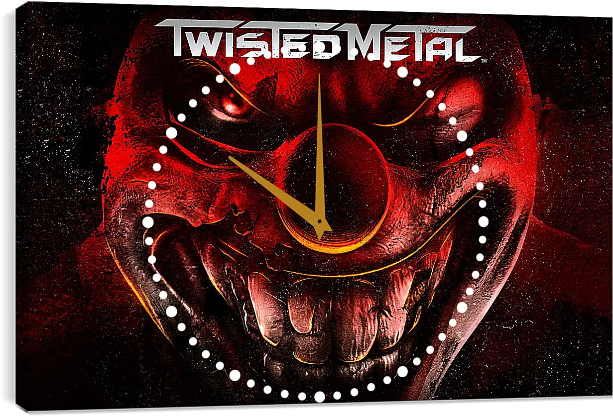 Часы картина - Twisted Metal
