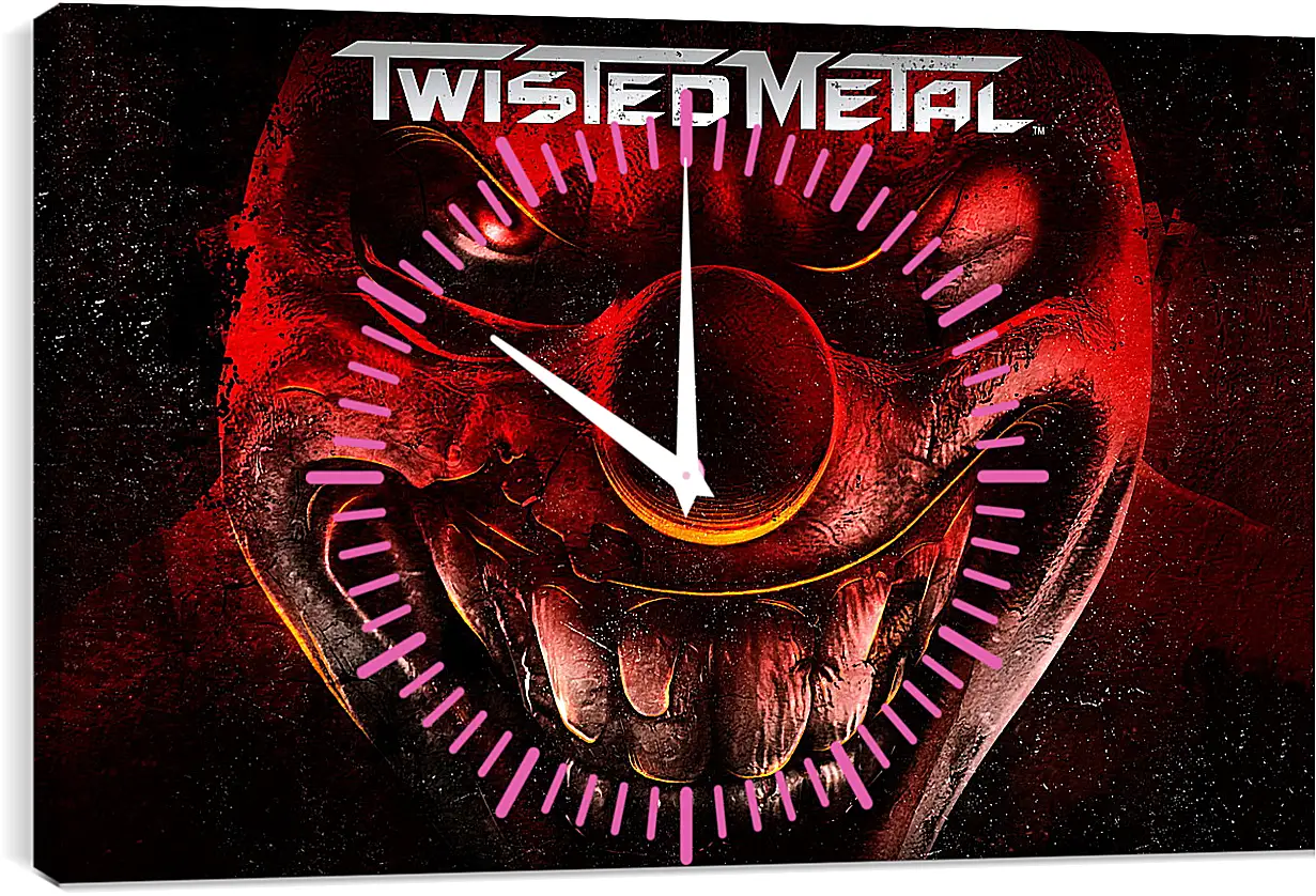 Часы картина - Twisted Metal
