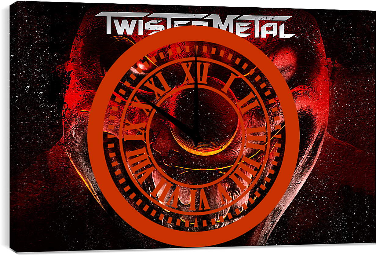 Часы картина - Twisted Metal
