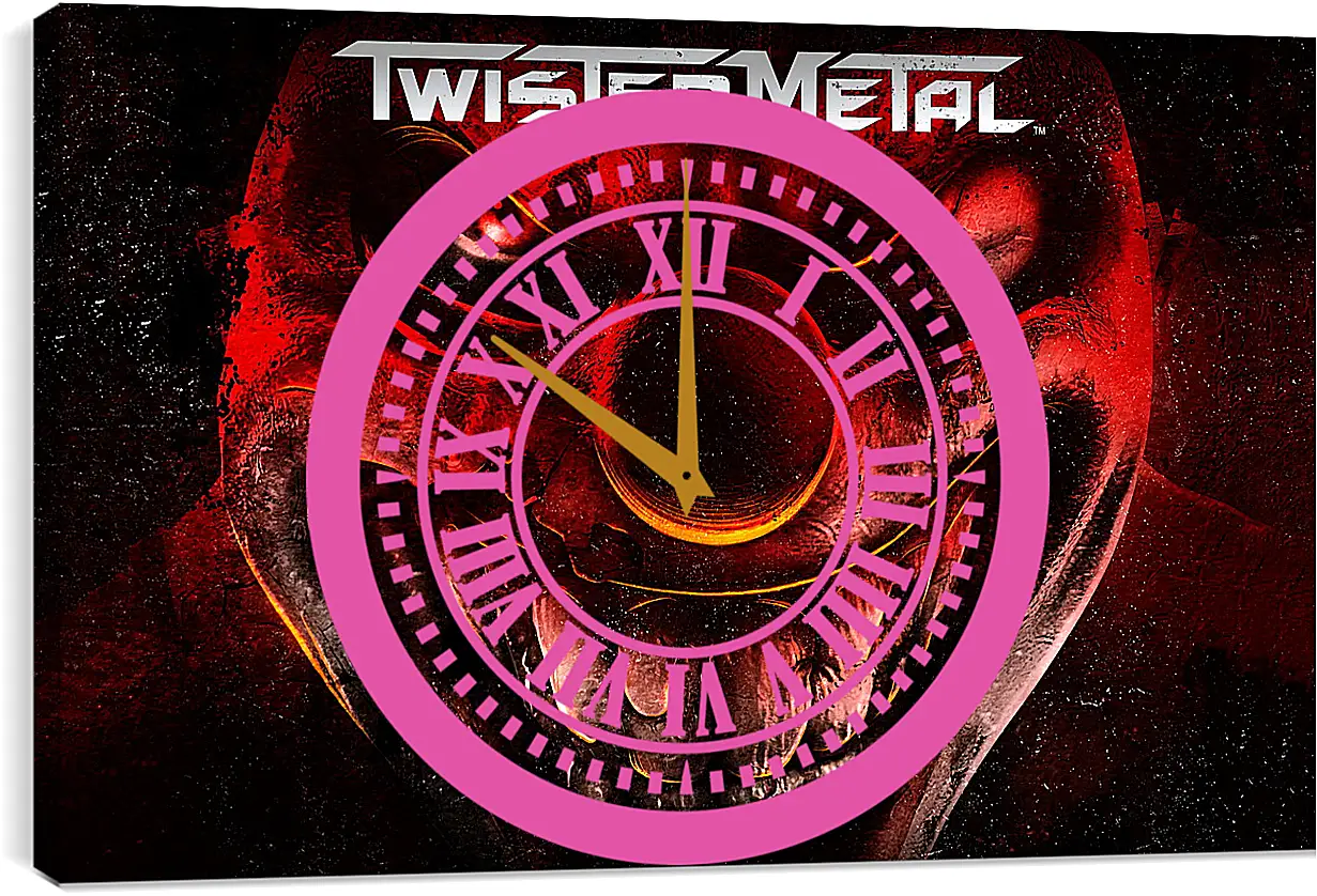 Часы картина - Twisted Metal
