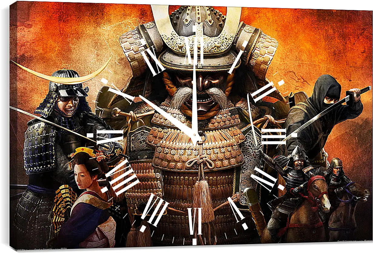 Часы картина - Shogun: Total War
