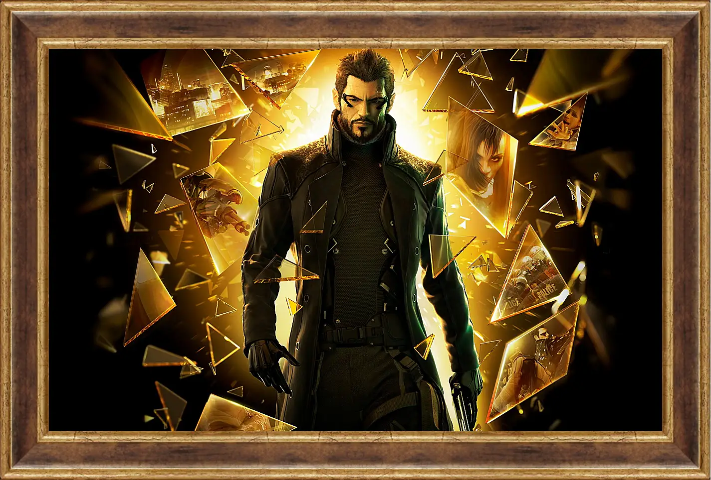 Картина в раме - Deus Ex: Human Revolution
