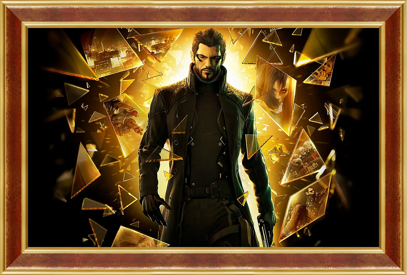 Картина в раме - Deus Ex: Human Revolution
