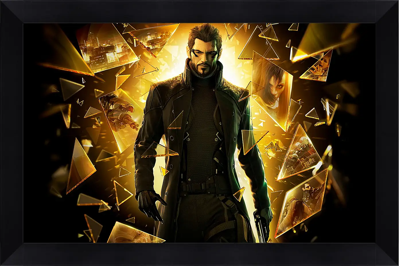 Картина в раме - Deus Ex: Human Revolution
