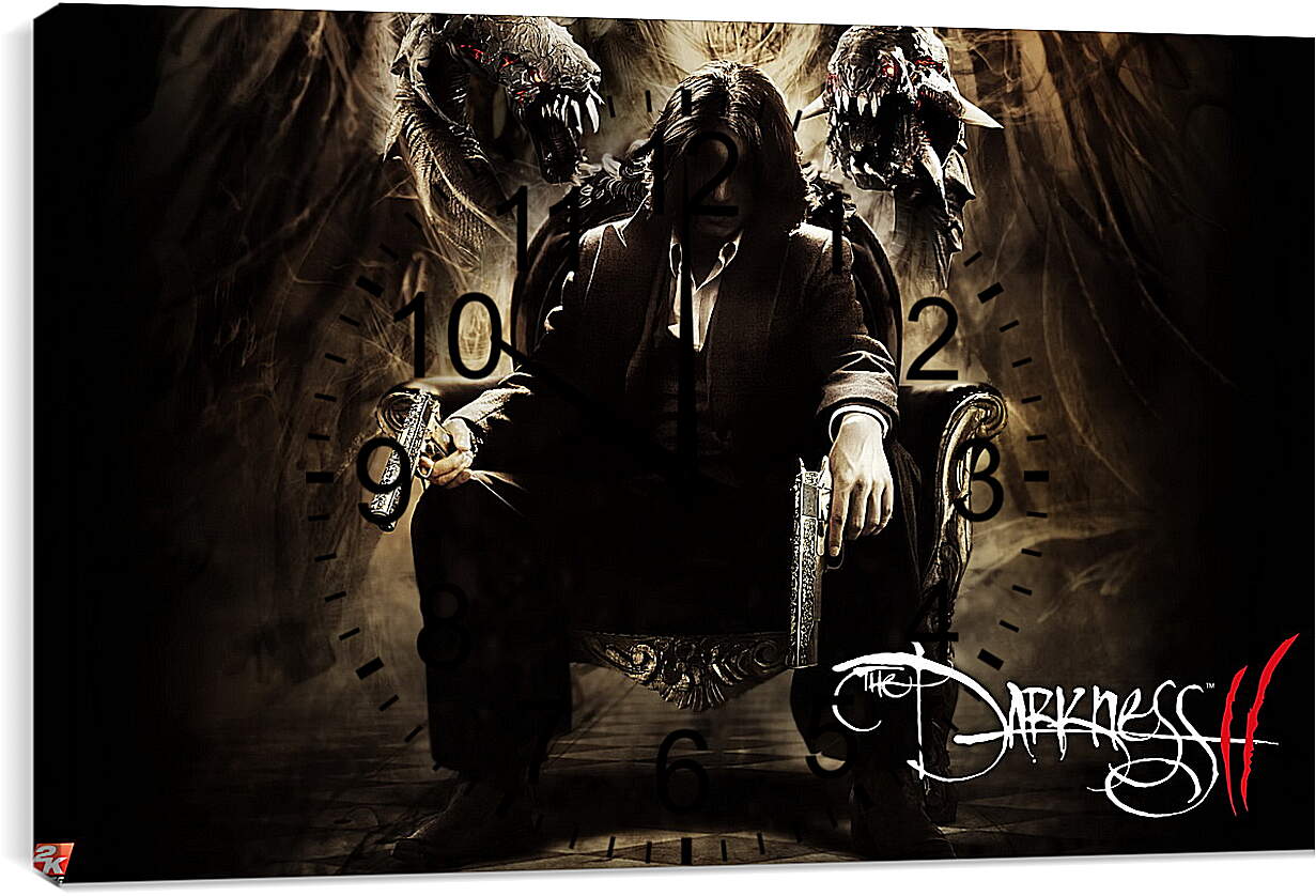Часы картина - The Darkness II
