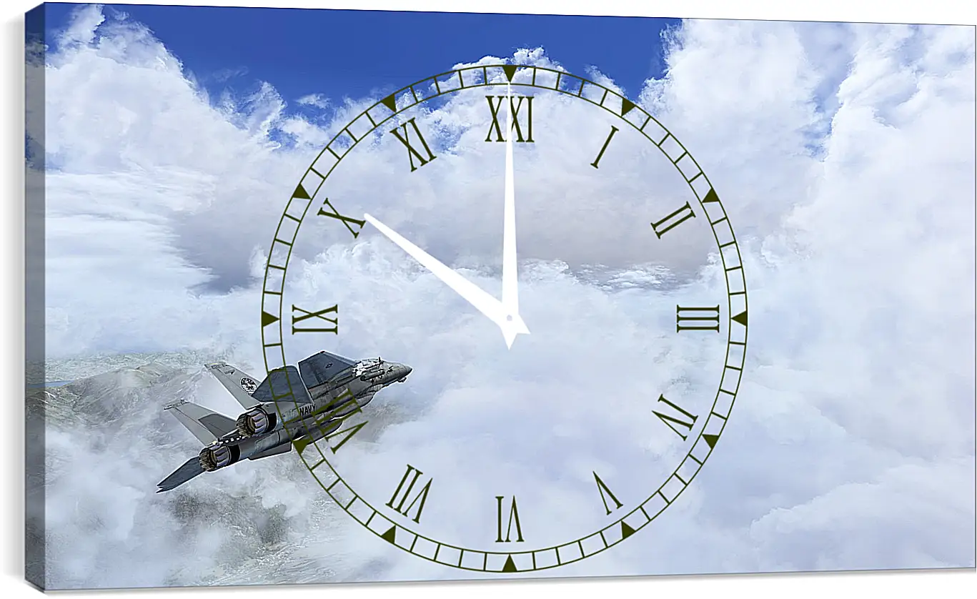 Часы картина - Microsoft Flight Simulator
