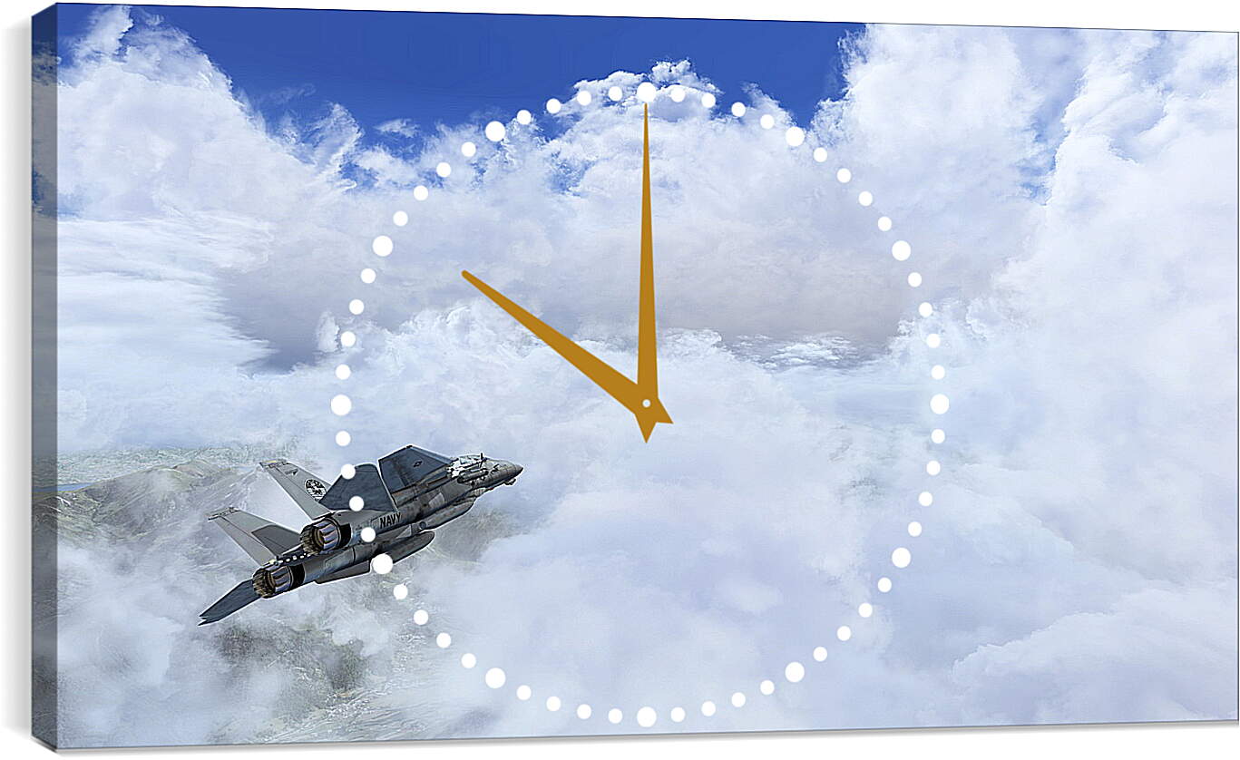 Часы картина - Microsoft Flight Simulator
