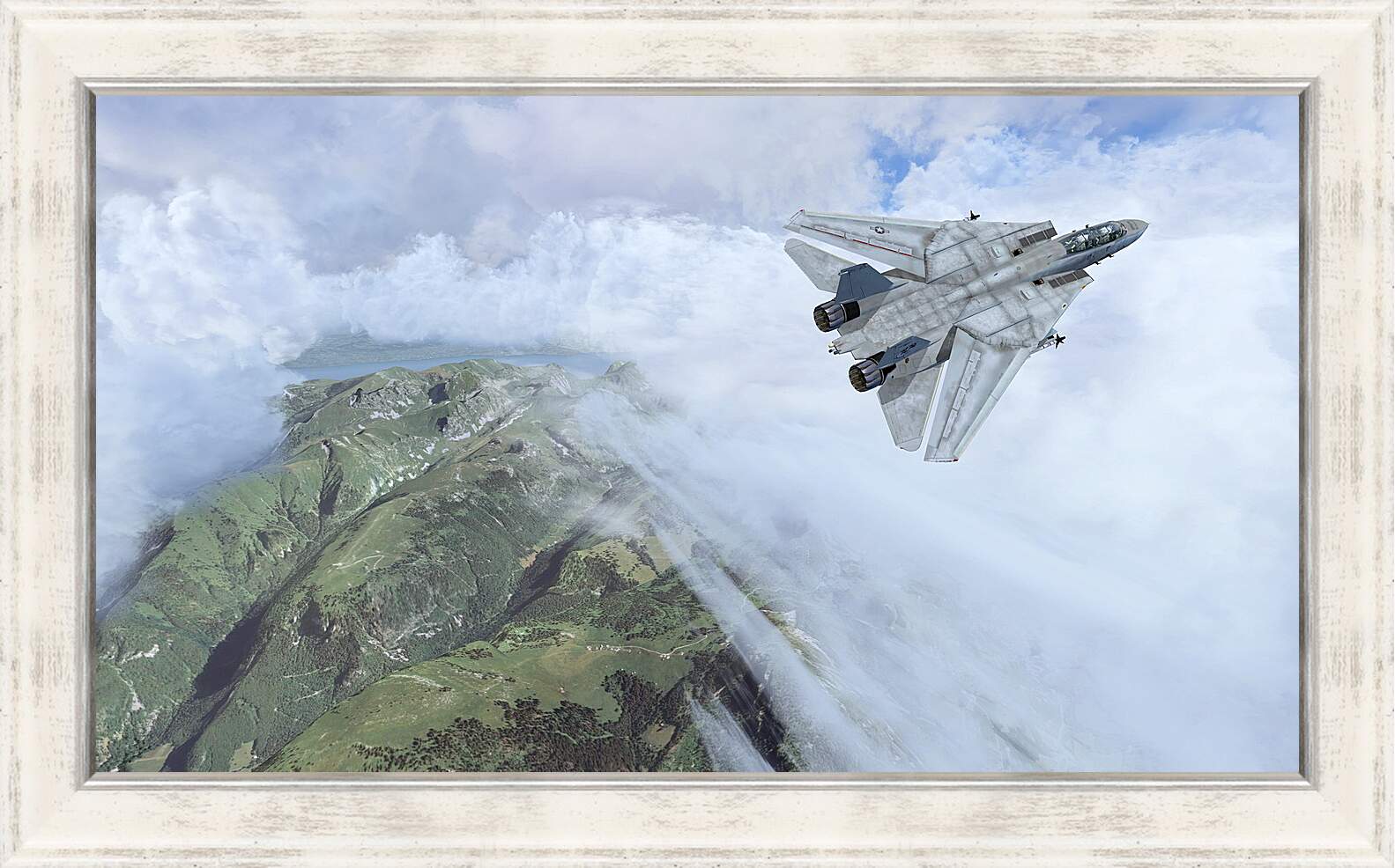 Картина в раме - Microsoft Flight Simulator

