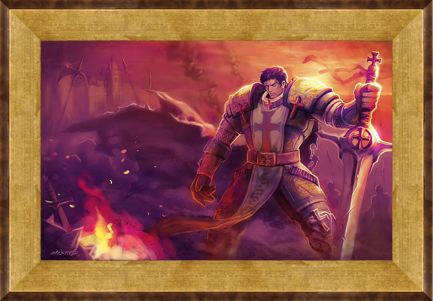 Картина в раме - League Of Legends
