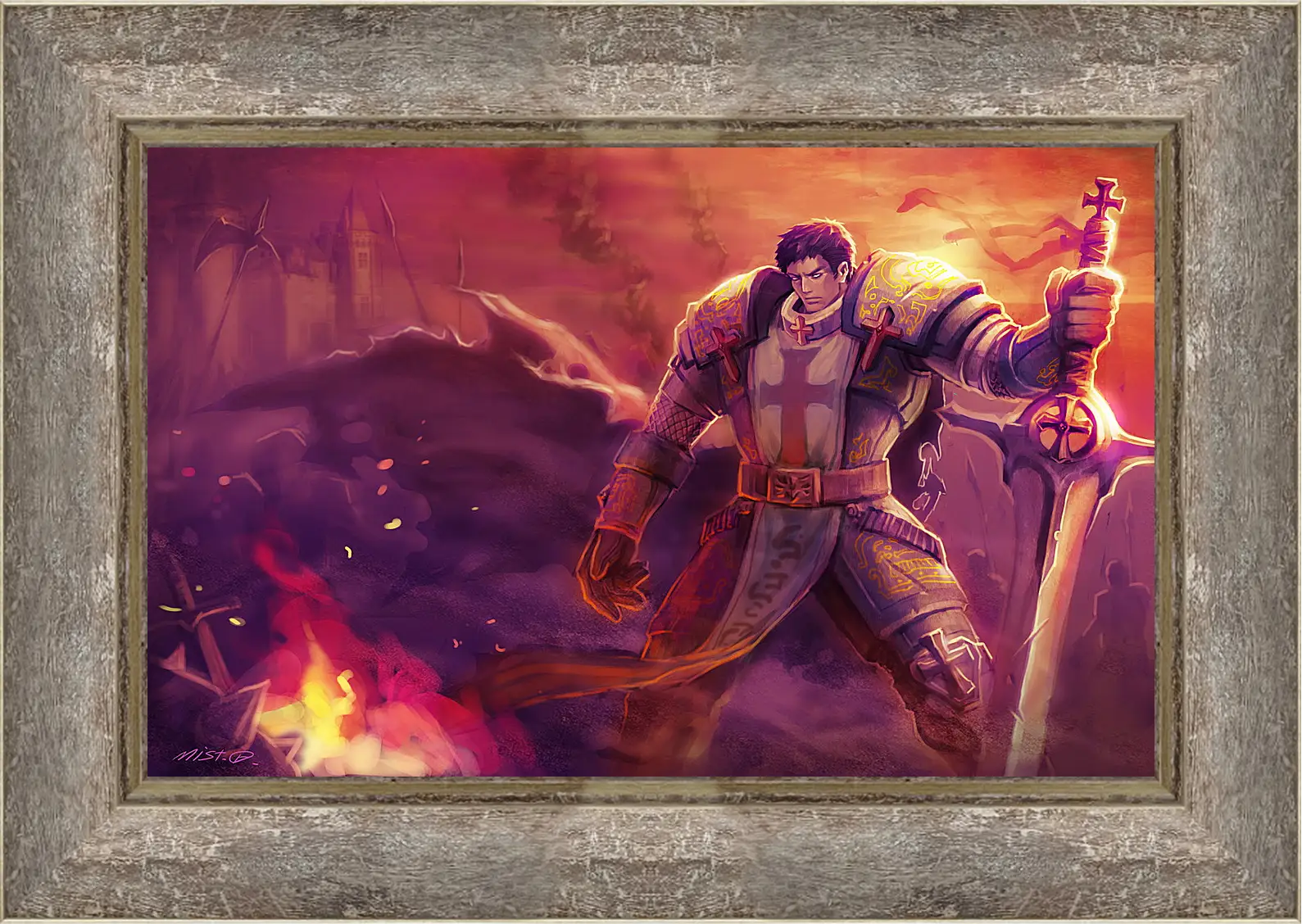 Картина в раме - League Of Legends
