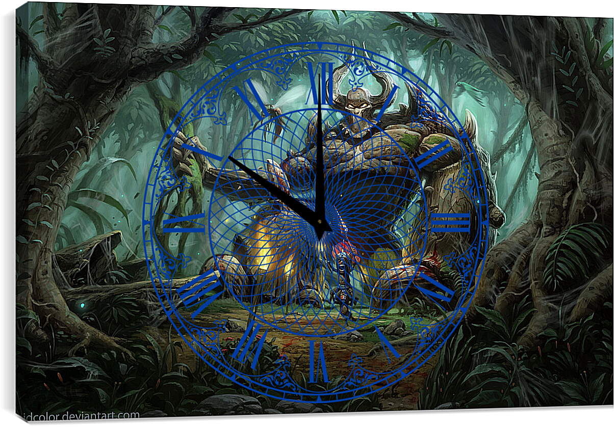 Часы картина - Diablo II