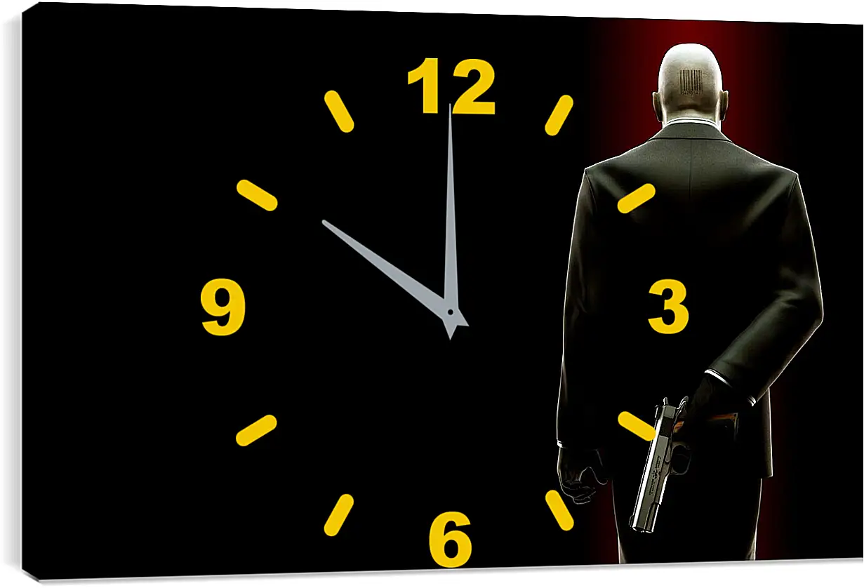 Часы картина - Hitman

