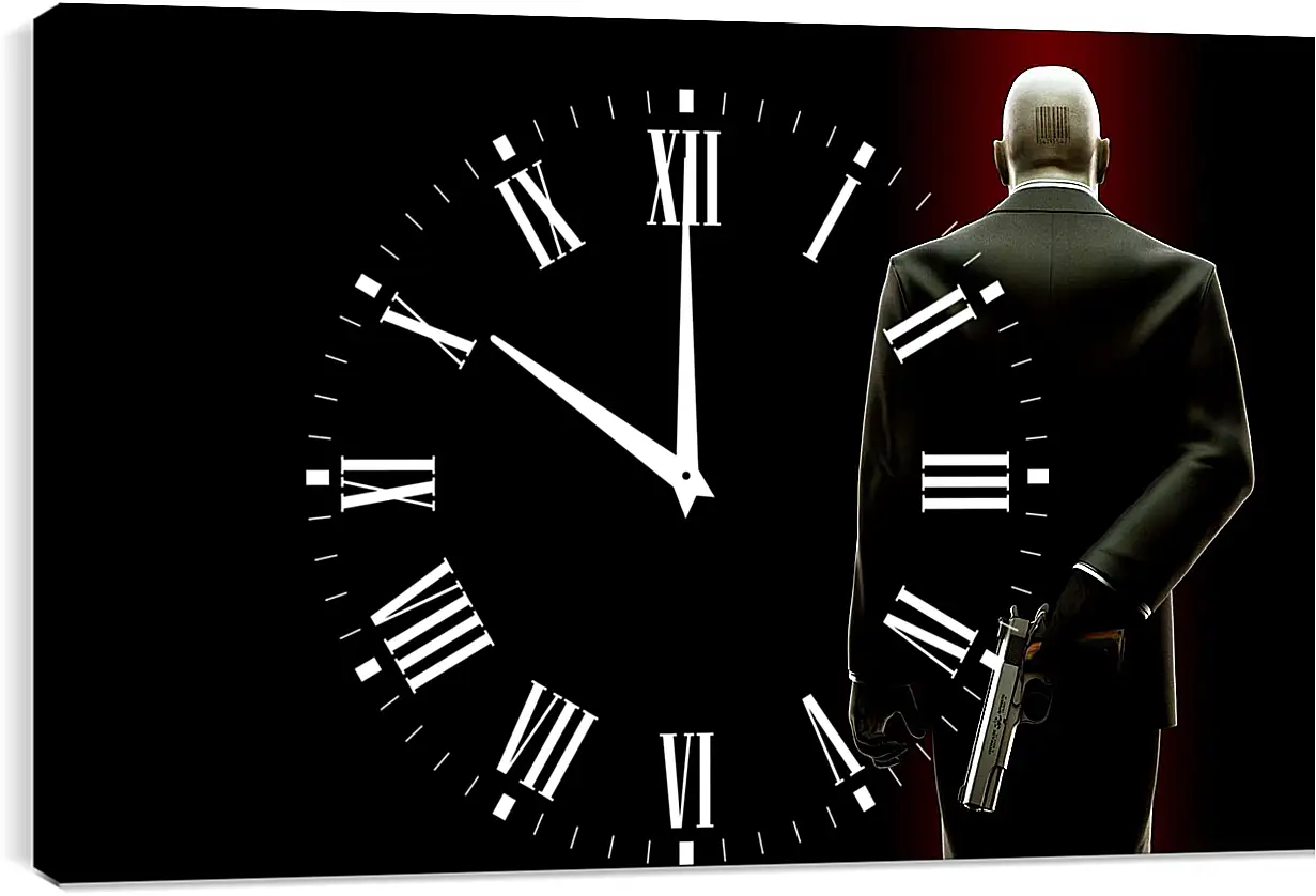 Часы картина - Hitman
