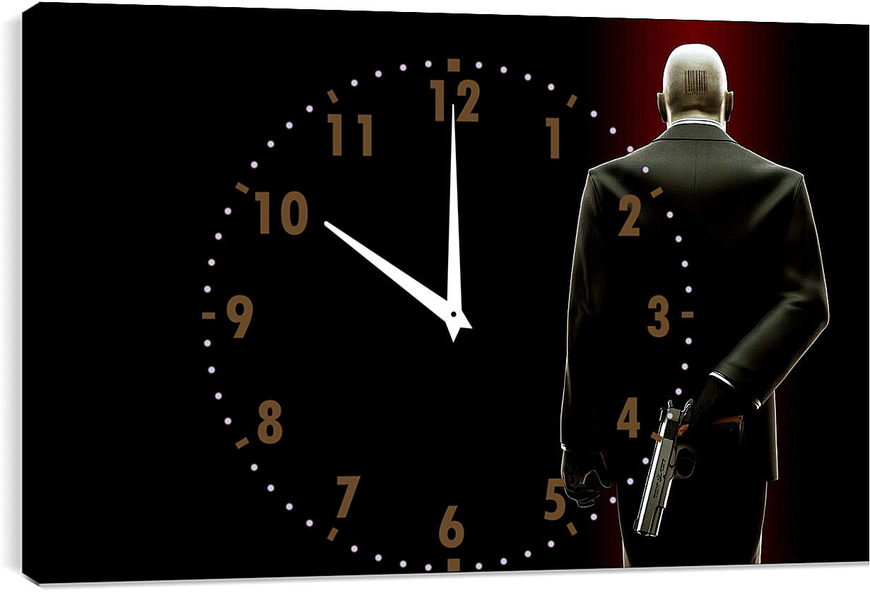 Часы картина - Hitman
