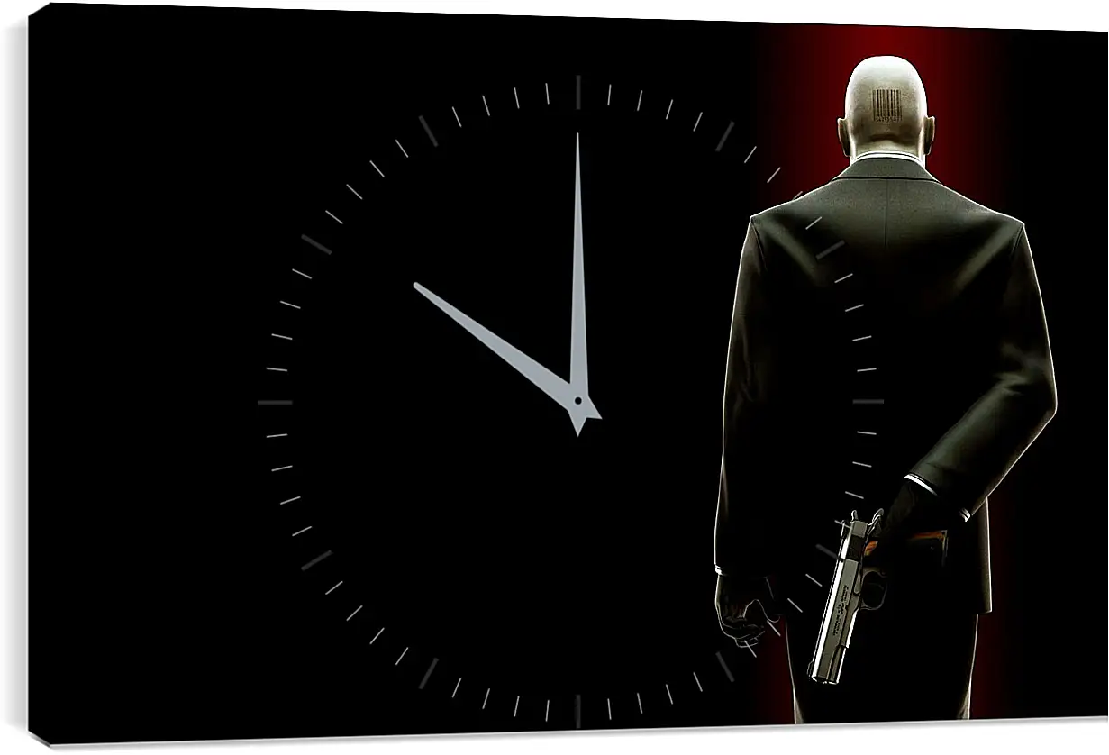 Часы картина - Hitman

