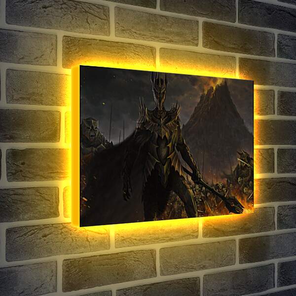 Лайтбокс световая панель - Lord Of The Rings Online
