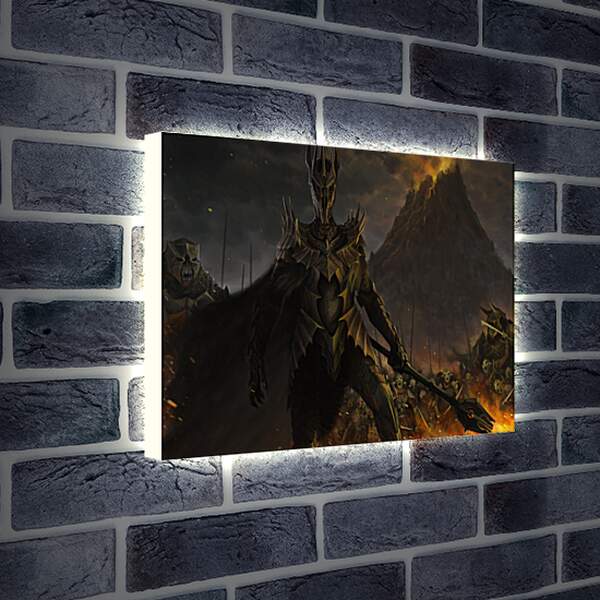Лайтбокс световая панель - Lord Of The Rings Online

