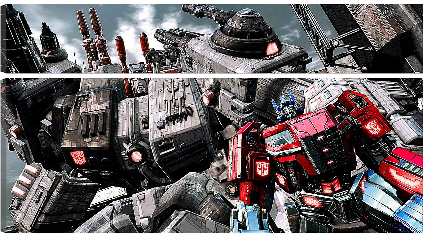 Модульная картина - Transformers: Fall Of Cybertron
