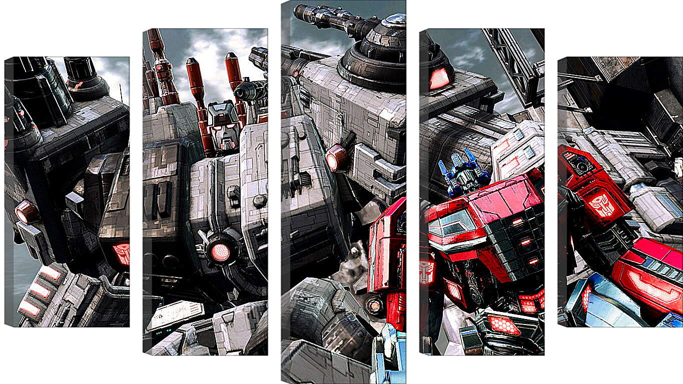 Модульная картина - Transformers: Fall Of Cybertron

