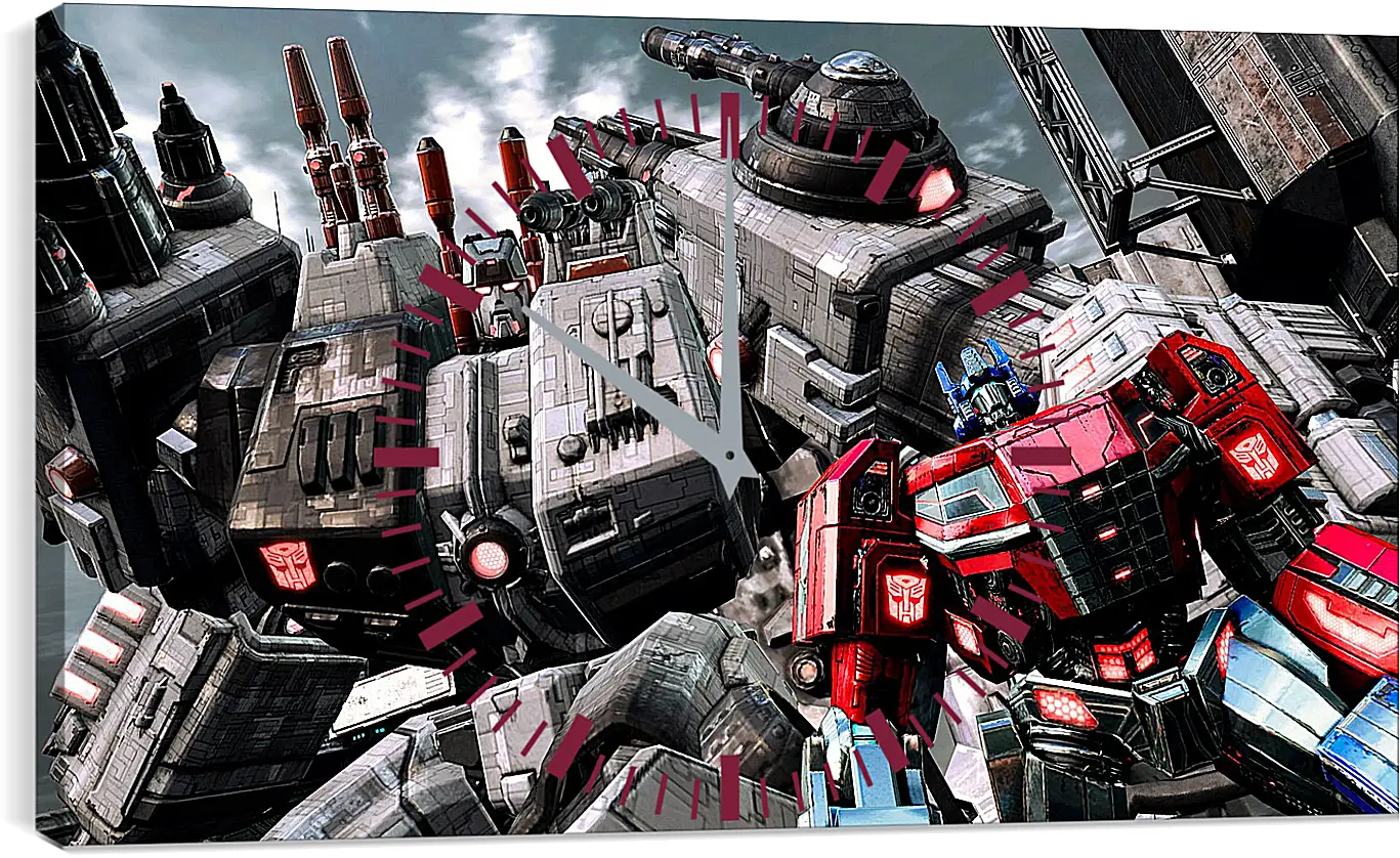 Часы картина - Transformers: Fall Of Cybertron
