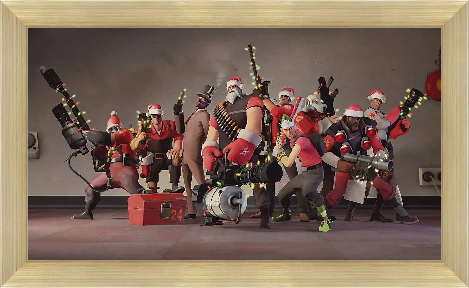 Картина в раме - Team Fortress 2
