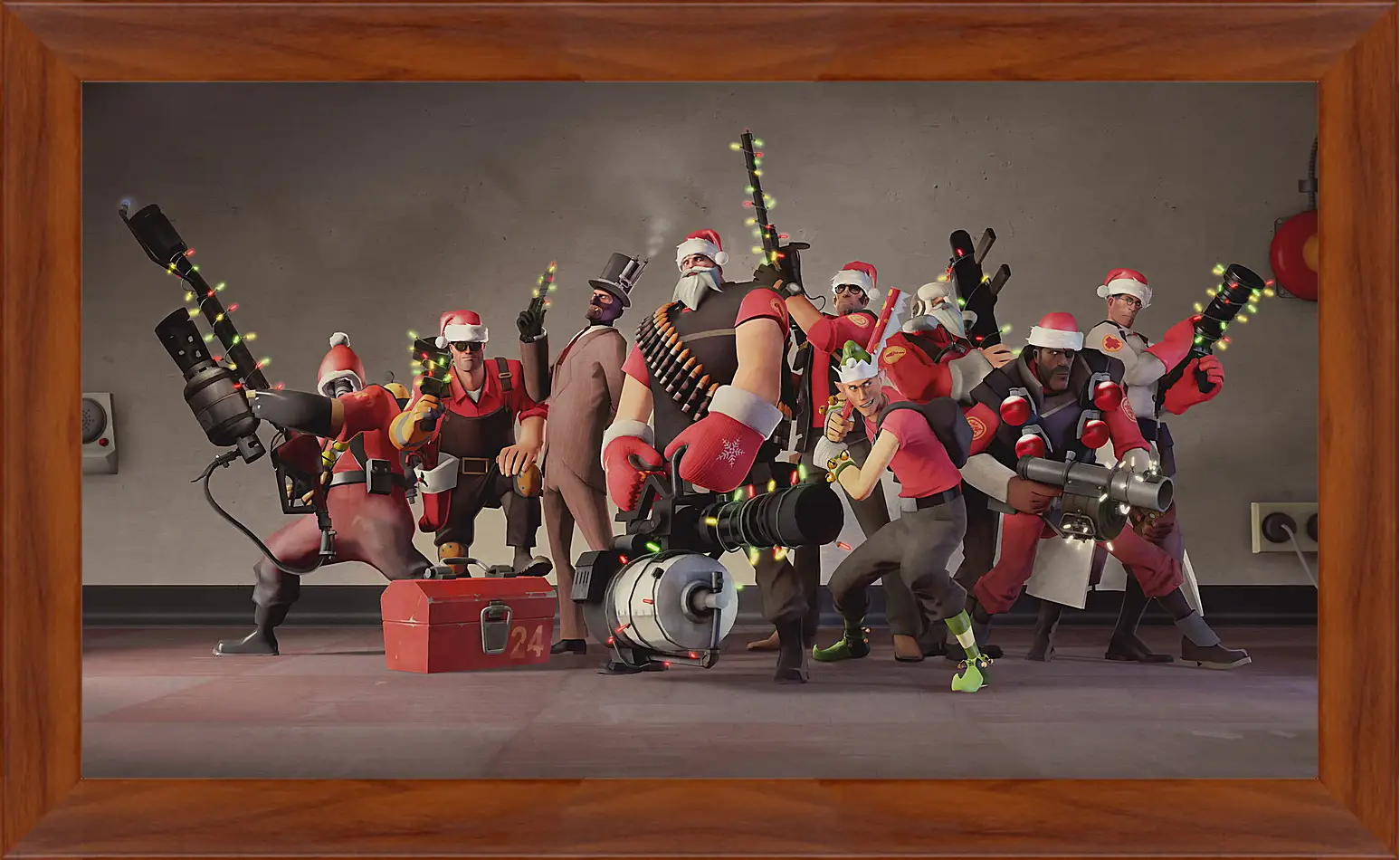 Картина в раме - Team Fortress 2
