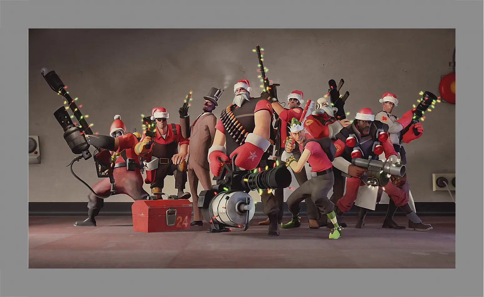 Картина в раме - Team Fortress 2
