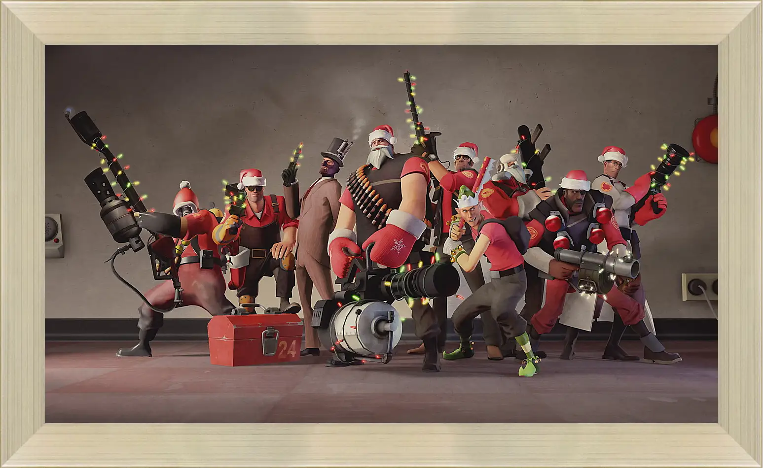 Картина в раме - Team Fortress 2
