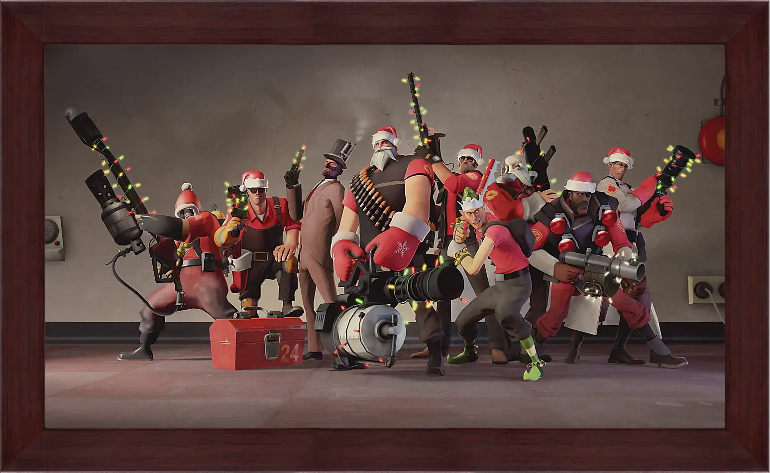 Картина в раме - Team Fortress 2
