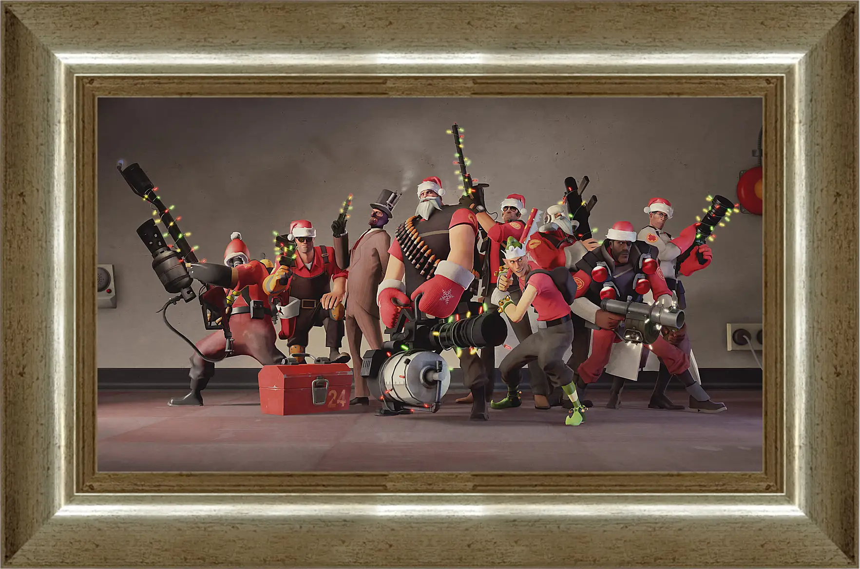 Картина в раме - Team Fortress 2
