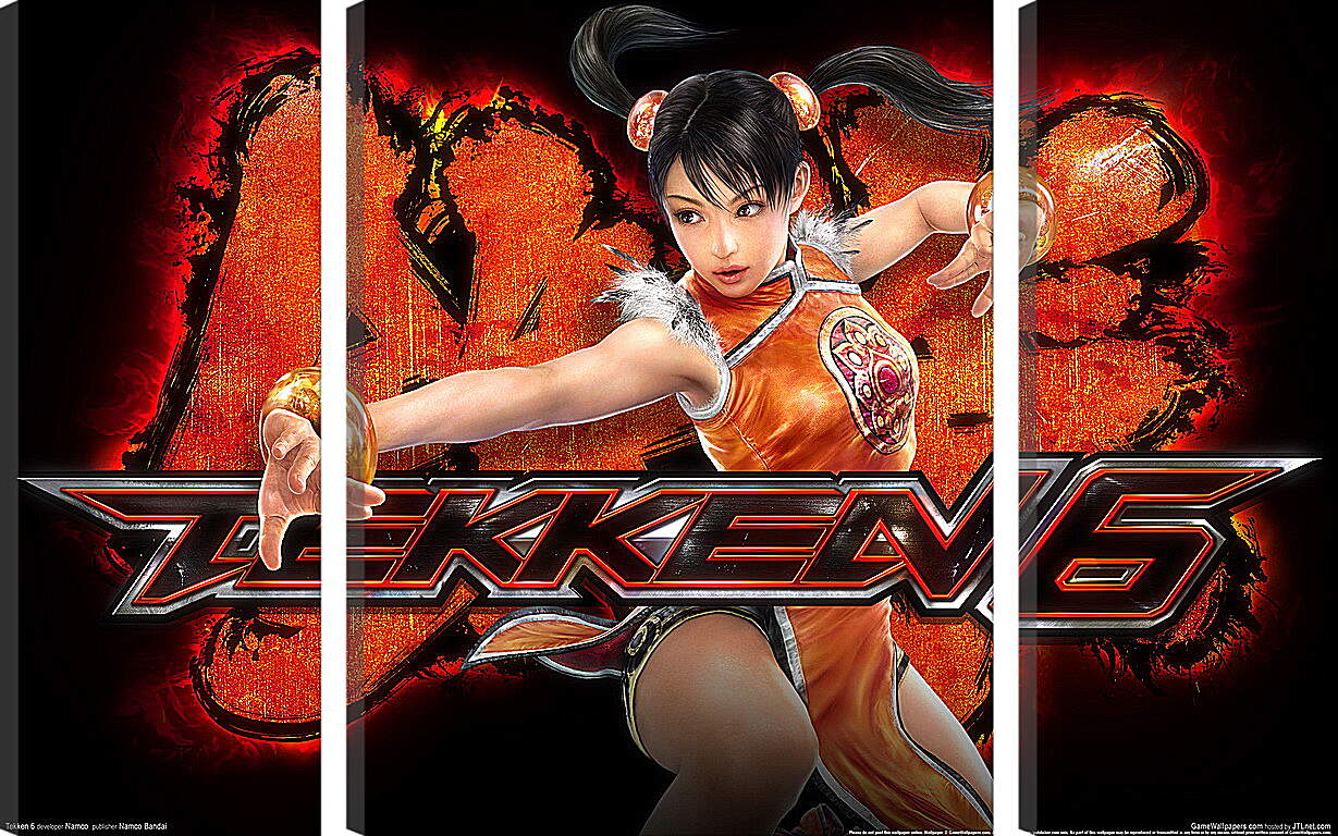 Модульная картина - Tekken 6
