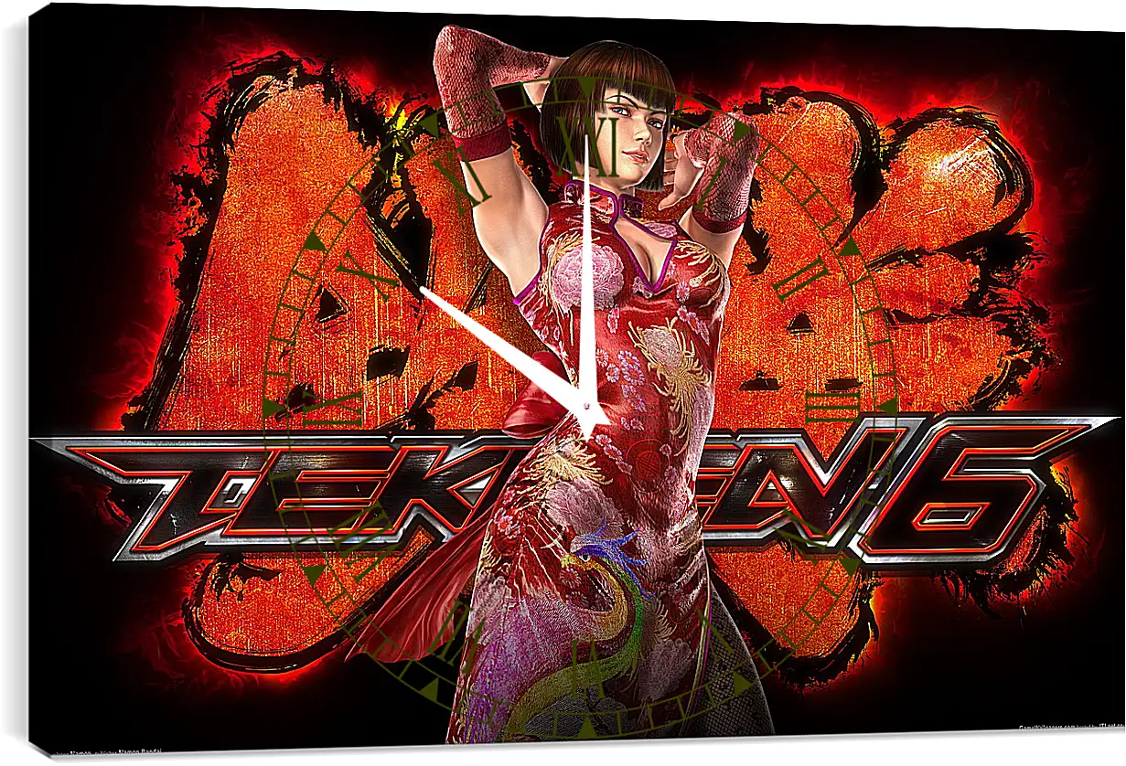 Часы картина - Tekken 6
